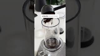 The AeroPress Clear is designed to make your coffee sing 🎶 specialitycoffee coffeetime aeropress [upl. by Anallise]