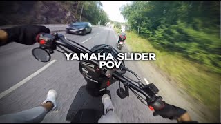 Yamaha Slider Wheelie POV  GRP  STUNTCREW [upl. by Ramhaj691]