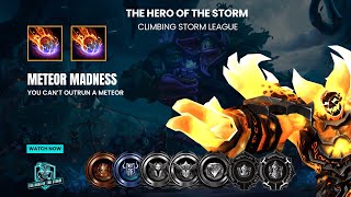 Heroes of The Storm 2024 Journey to Grand Master Ragnaros HoTS Living Meteor Madness [upl. by Nywled]