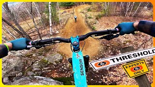 First Bike Park Laps On My New Trail Bike [upl. by Home]