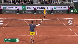 Roland Garros  Stefanos Tsitsipas vs Carlos Alcaraz Highlights French Open 2024 😊 😊 ❗ [upl. by Assenaj]