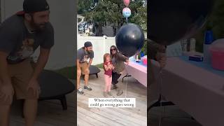 🤦‍♀️ This Gender Reveal Party Turned into CHAOS” schwangerschaft genderreveal grossesse [upl. by Enirod]