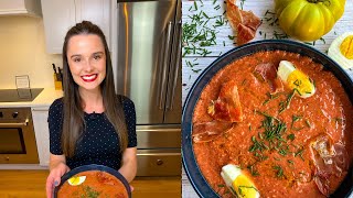 Authentic Spanish Gazpacho Recipe [upl. by Jeavons532]