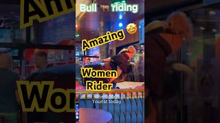 Mechanical bull 🐂 riding  Benidorm bull  bull riding [upl. by Atiran]