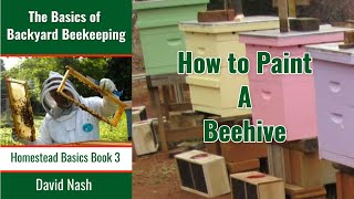 How To Paint A Beehive  What to paint  AND  What not to [upl. by Vogele]