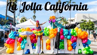 La Jolla California Downtown Walking Tour 🌴 4K [upl. by Koressa]