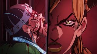 Jojo Stone Ocean Clip  Gwesss Defeat English Dub [upl. by Nehgem]