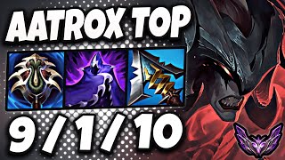 Aatrox vs Jayce  TOP  Lol Korea Master Patch 1418 ✅ [upl. by Aprilette]