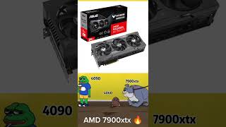 RTX 4090 VS 4060 VS AMD 7900xtx shorts [upl. by Regnij343]