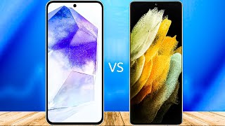 Samsung Galaxy A55 vs Samsung Galaxy S21 Ultra Review [upl. by Ytirev913]