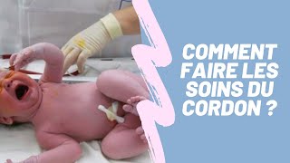 COMMENT FAIRE LES SOINS DU CORDON DE BEBE [upl. by Eisen]