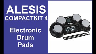 Alesis Compactkit 4 electronic drums  unboxing video [upl. by Jeremias795]