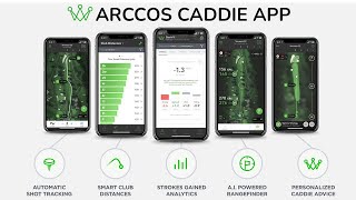 Arccos CADDIE App FEATURES [upl. by Alage]