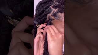 Effortless Jumbo Faux Locs Tutorial ✨ Protective Styles Made Easy [upl. by Aoket494]