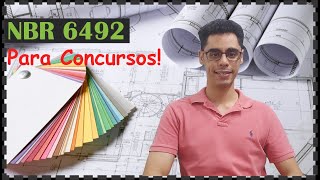 NBR 6492 RESUMO DOS PRINCIPAIS PONTOS COBRADOS EM CONCURSOS DE ARQUITETURA [upl. by Nelac101]