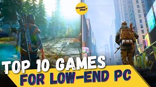 10 High Graphics Games for LowEnd PC  No Graphics Card required 24Gb Ram  512mb V Ram [upl. by Akeim]