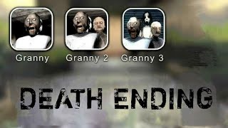 GRANNY ALL DEATH ENDING  HORROR  2024 [upl. by Aenal]