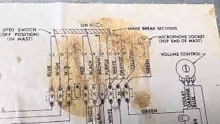 D104 Astatic microphone wiring diagram amp amplified version Rev 1 [upl. by Sirod701]