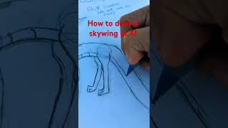 how to draw a skywing pt4 [upl. by Gromme]