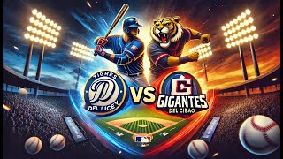 licey vs gigantes en vivo [upl. by Nivad139]