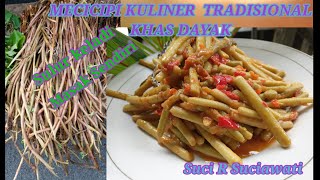 RESEP OSENG SULUR KELADI MENU KHAS KALIMANTAN Agar tidak gatal dan ueenak [upl. by Hannus986]