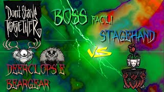 Boss Facili  Tavolini vs BeargerDeerclops  Dont Starve Together ITA [upl. by Nahsrad]