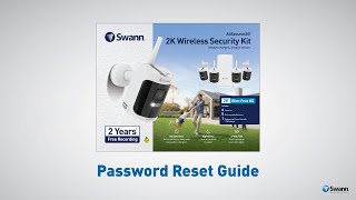 Swann AllSecure Password Reset Tutorial [upl. by Hughes297]