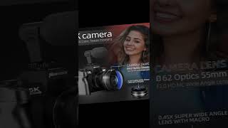 5K 48MP Vlogging Camera amazontech amazonessentials amazontechfinds amazontech camera [upl. by Rakel]