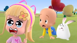 The boo boo song  Cleo e Cuquin Nursery Rhymes amp Kids Song [upl. by Urba]