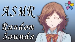 ASMR Random Sounds and some whispers 🌸 [upl. by Noiwtna532]