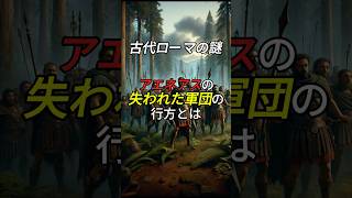 ちょこっと都市伝説！古代ローマの謎！アエネアスの失われた軍団の行方とは？都市伝説 ミステリー 古代ローマ アエネアス 失われた軍団 ちょこっと都市伝説 [upl. by Price]