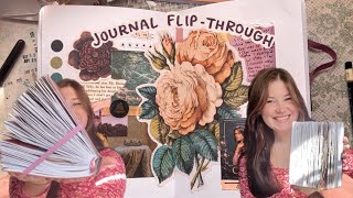 finished scrapbook journal flipthrough  JulyDecember 2023 [upl. by Apgar]