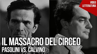 Il massacro del Circeo  Pasolini vs Calvino [upl. by Kcirrem]