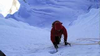 Alpamayo Blind  mountaineering in Peru [upl. by Anoirb95]