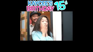 KAYCEES 15TH BIRTHDAY [upl. by Trilby]