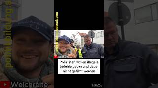 Kamera schützt Reporter Weichreite vor Polizei Tyrannen [upl. by Ecyob197]