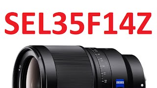 Distagon SEL35F14Z  lens from SONY [upl. by Radnaxela]