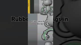 Rubberhose Character Rig in blender3d [upl. by Clayson]