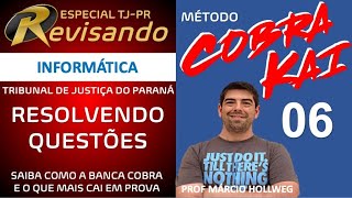 06  RESOLVENDO QUESTOES DE INFORMATICA  TJPR [upl. by Haramat864]