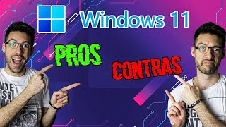 VENTAJAS ✅ y DESVENTAJAS ❌ de Windows 11 ¿Es bueno Instalarlo Ahora 🤔 [upl. by Pine725]