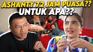 KESERUAN ASHANTY PERTAMA KALI JALANKAN PUASA 72 JAM ANANG DEGDEGKAN [upl. by Terrena]