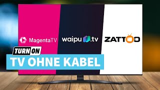 Jetzt TV übers Internet MagentaTV Waiputv und Zattoo im Vergleich [upl. by Cappello]