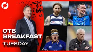 BRIAN FENTON RETIRES Irish rugby w James Tracy ExAFL Zach Tuohy  Off The Ball Breakfast [upl. by Prudie]