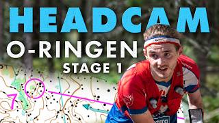 ORINGEN 2024 STAGE 1 ⎸ Headcam Orienteering M21 Elite [upl. by Attenhoj]