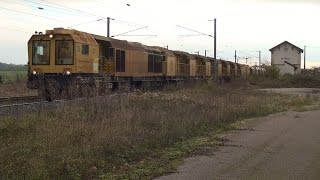 Train Meuleur de rail Speno RR48 [upl. by Chanda]