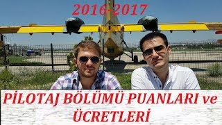 PİLOTAJ BÖLÜMÜ Ücretleri ve Puanları20162017 Türk Hava Kurumu Üniversitesi [upl. by Asert]