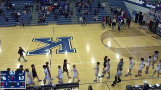 Worthington Kilbourne High School vs Big Walnut High School Mens Varsity Basketball [upl. by Fowler]