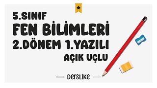 5 Sınıf Fen Bilimleri 2Dönem 1Yazılı Soruları 2024 [upl. by Otrebcire91]