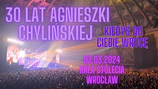 30 LAT AGNIESZKI CHYLIŃSKIEJ 03032024 WROCŁAW [upl. by Aved]