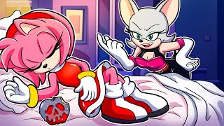 LIVE GOOD Amy and EVIL Rouge the Bat  Sonic The Hedgehog 3 Animation [upl. by Selin]